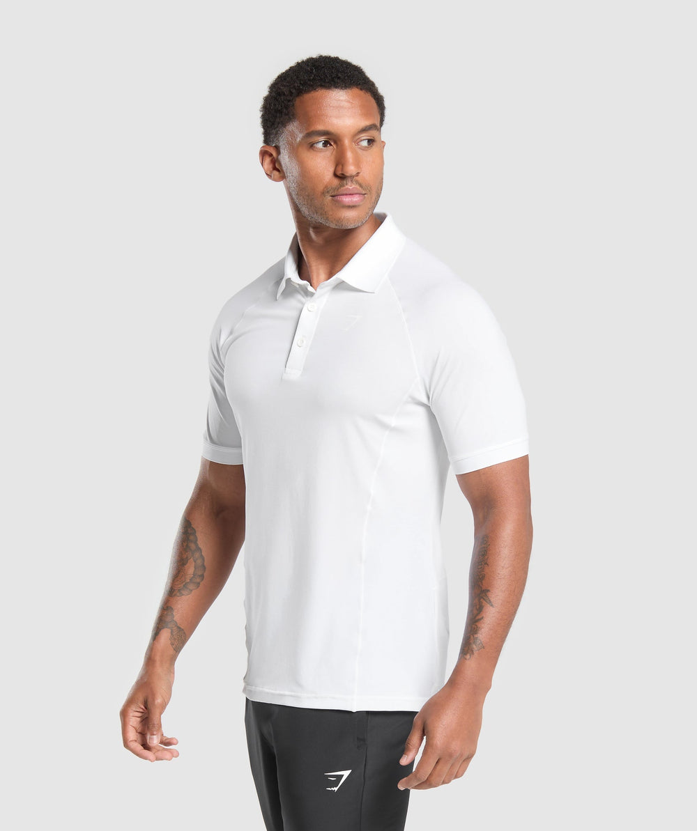 Performance Polo Shirt - White