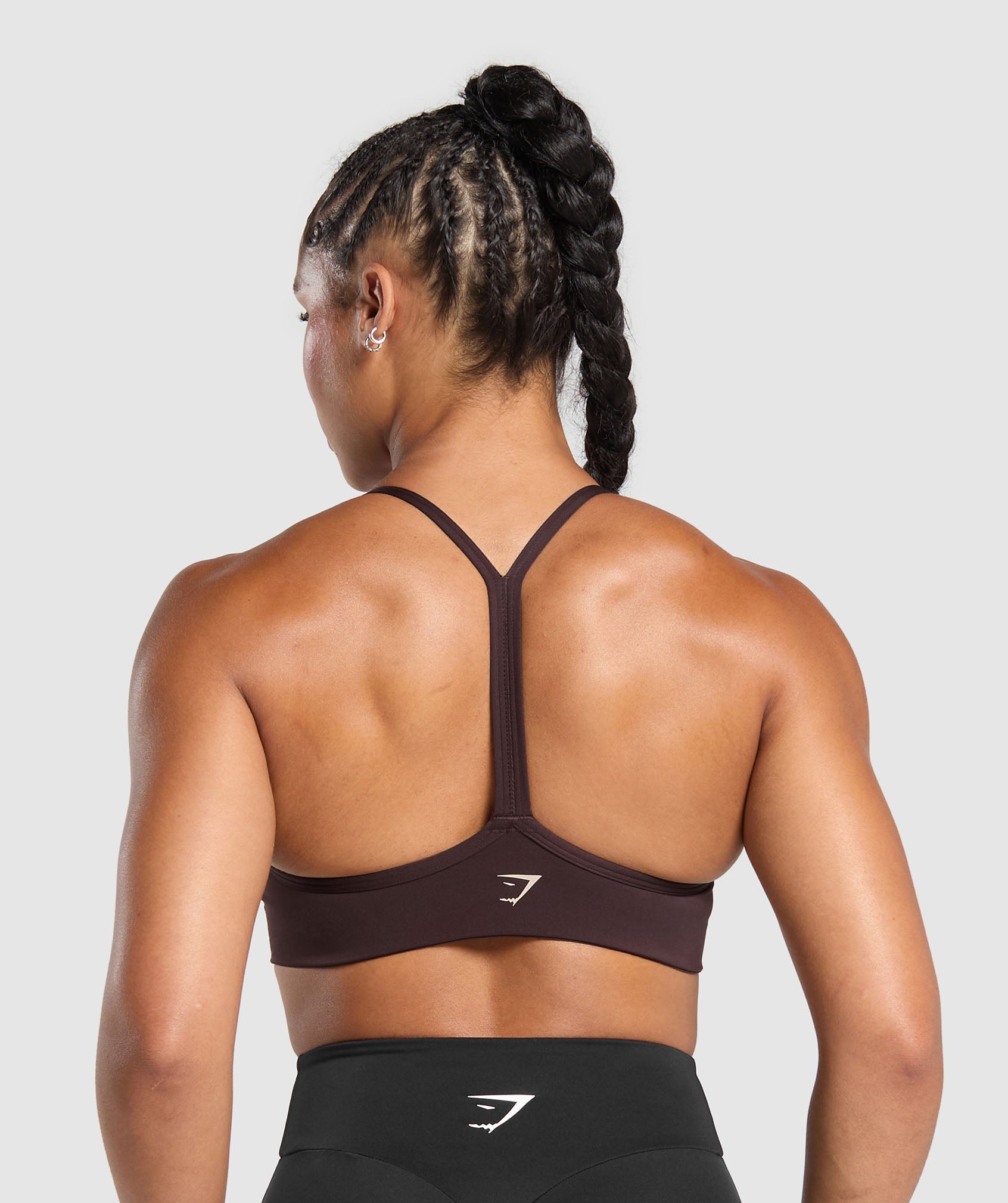 Lifting Club Retro Bra - Heritage Brown