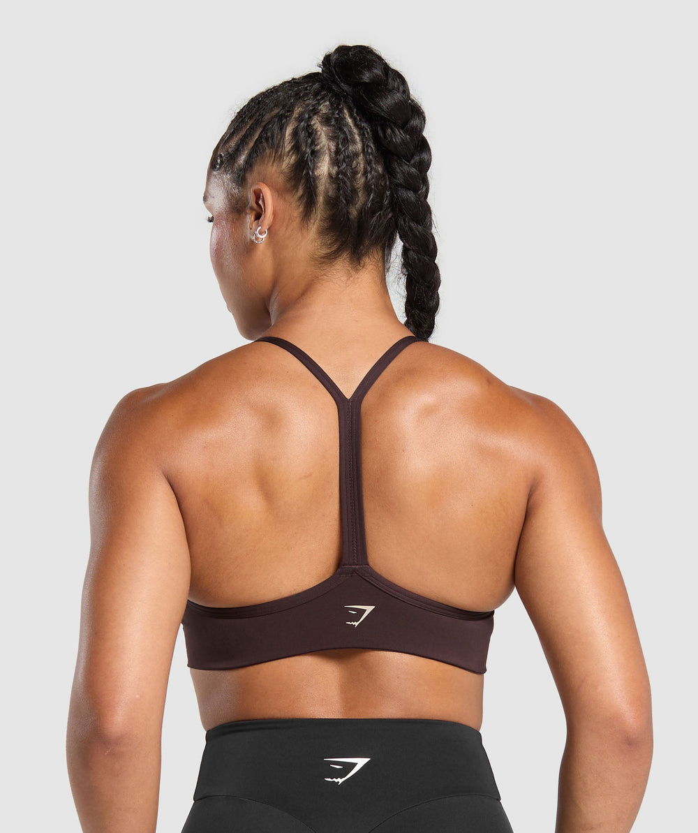 Lifting Club Retro Bra - Heritage Brown