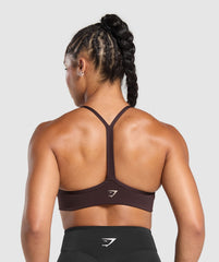 Lifting Club Retro Bra - Heritage Brown
