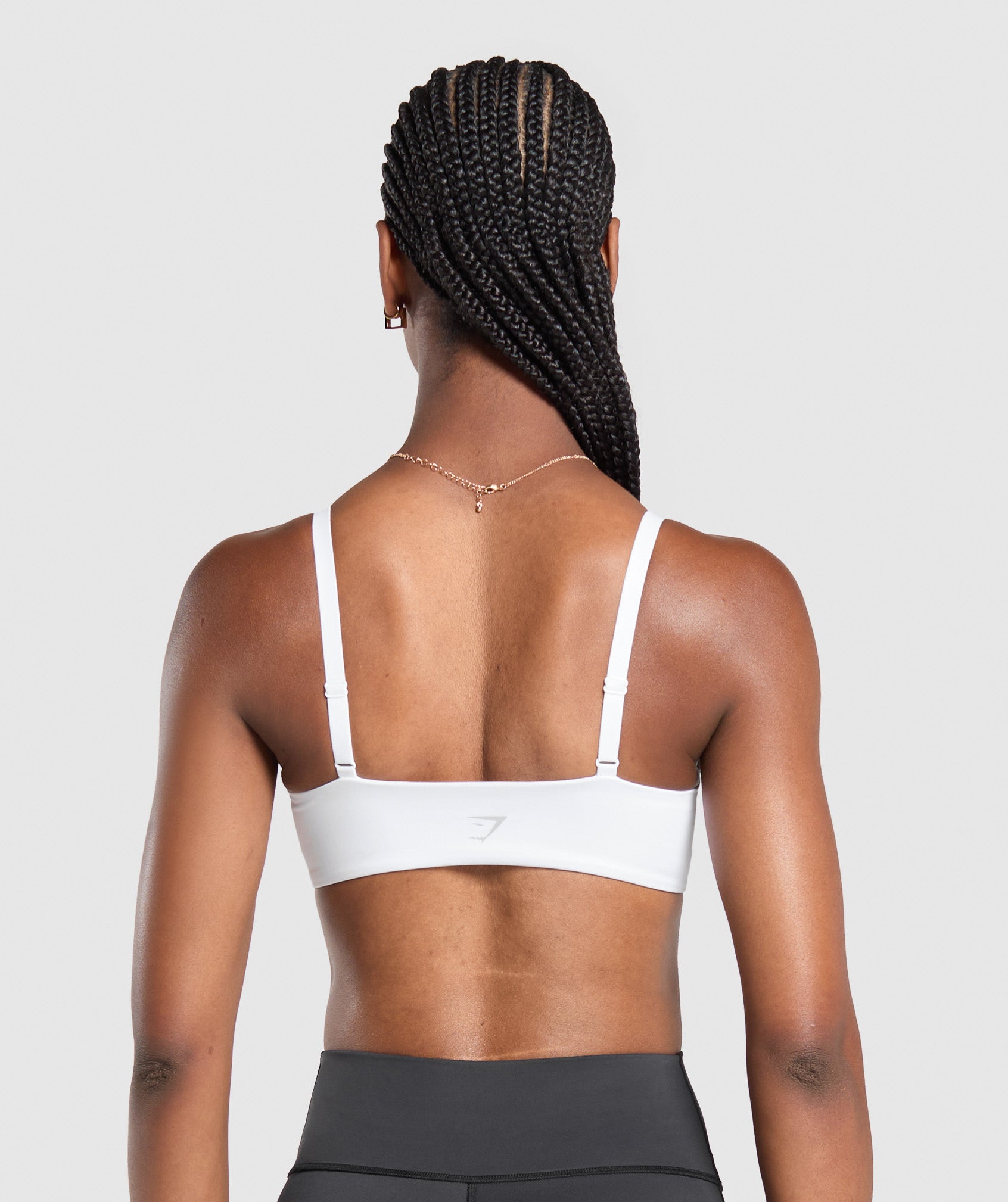 Twist Front Bralette - White
