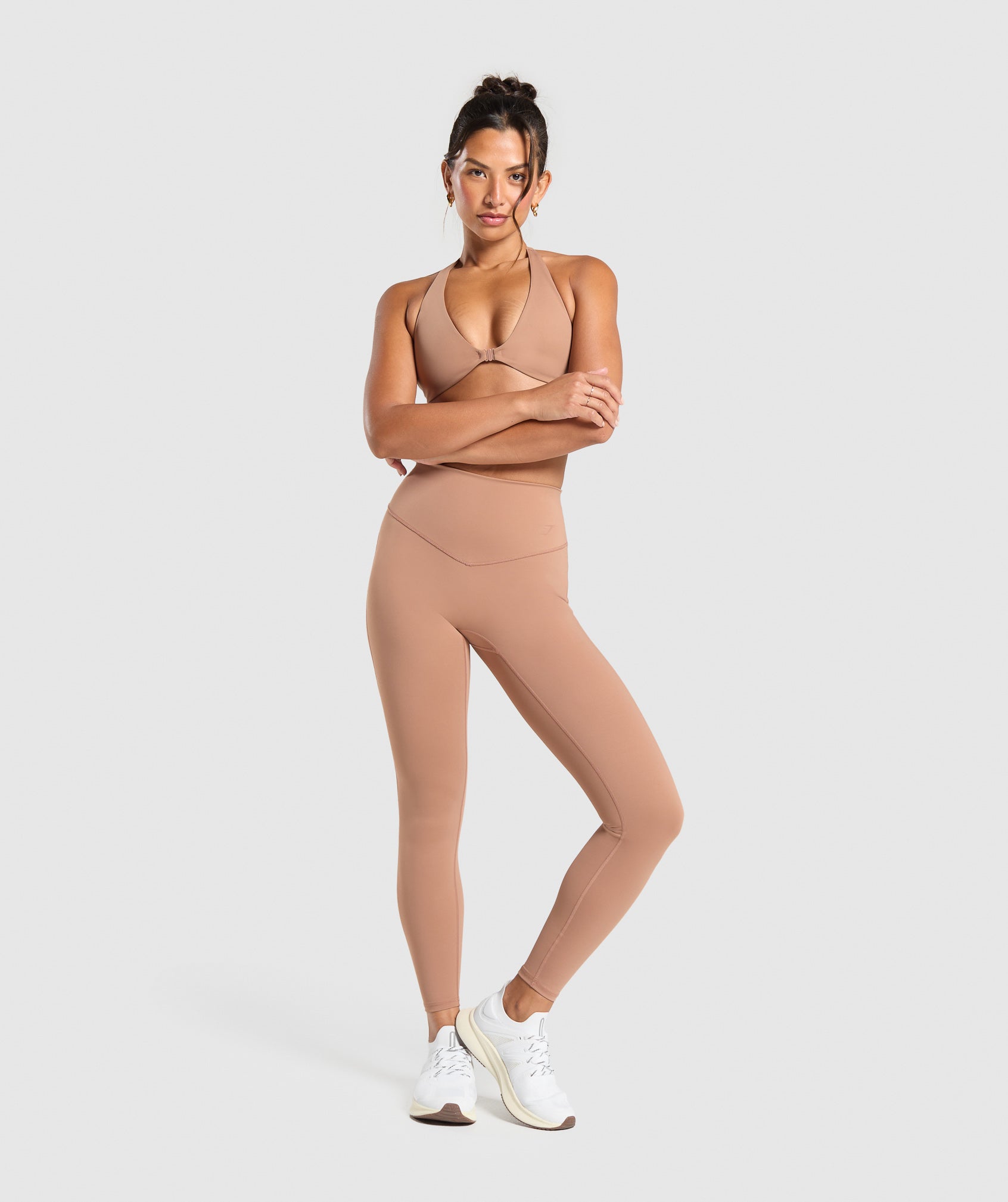 Elevate Sports Bra - Autumn Brown