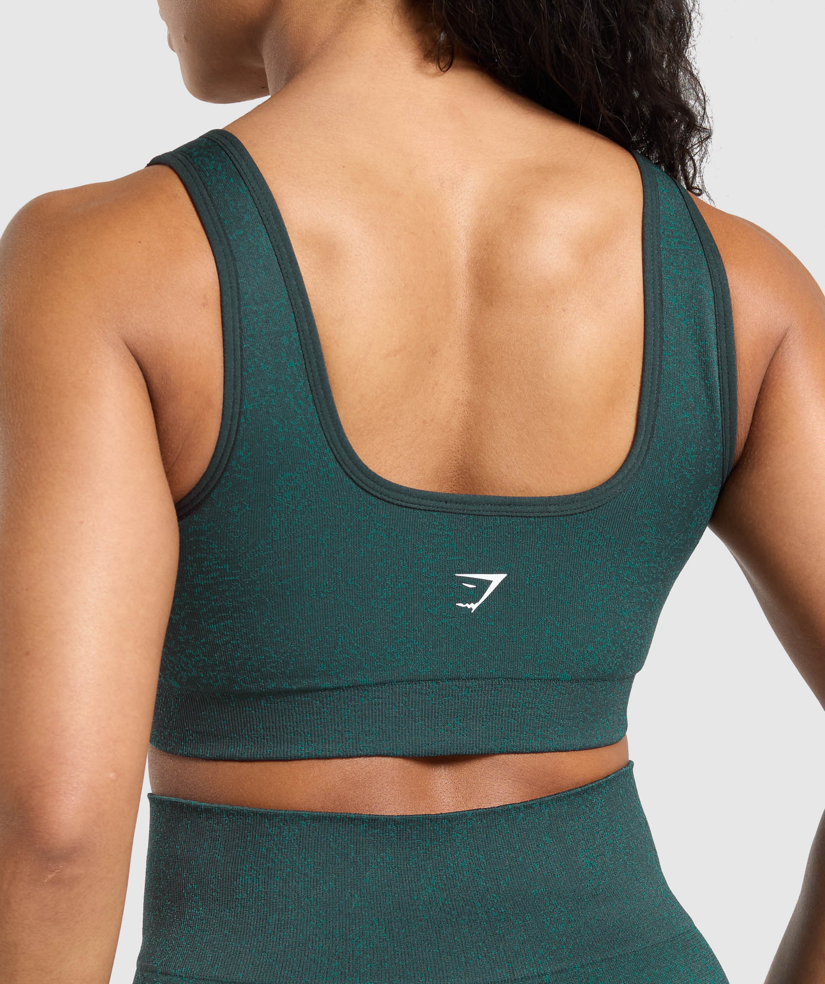 Adapt Fleck Sports Bra - Darkest Teal/Functional Teal