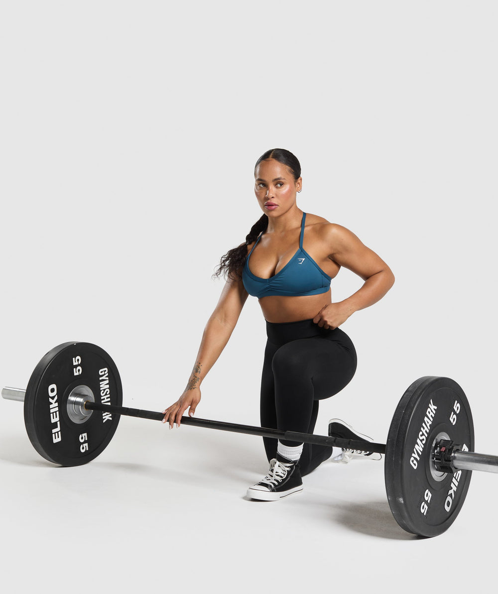 Minimal Sports Bra - Success Blue