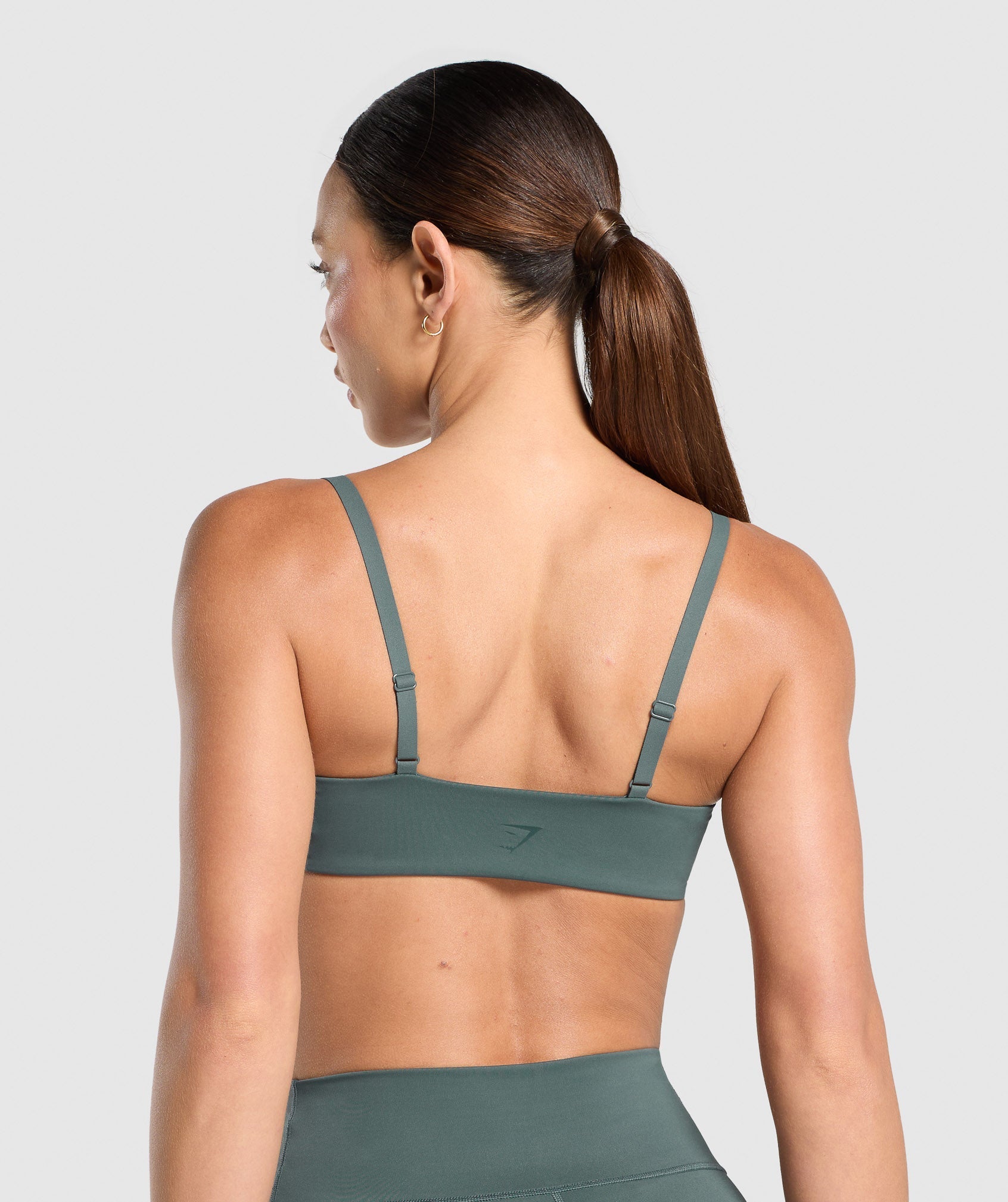 Elevate Ruched Sports Bra - Slate Teal