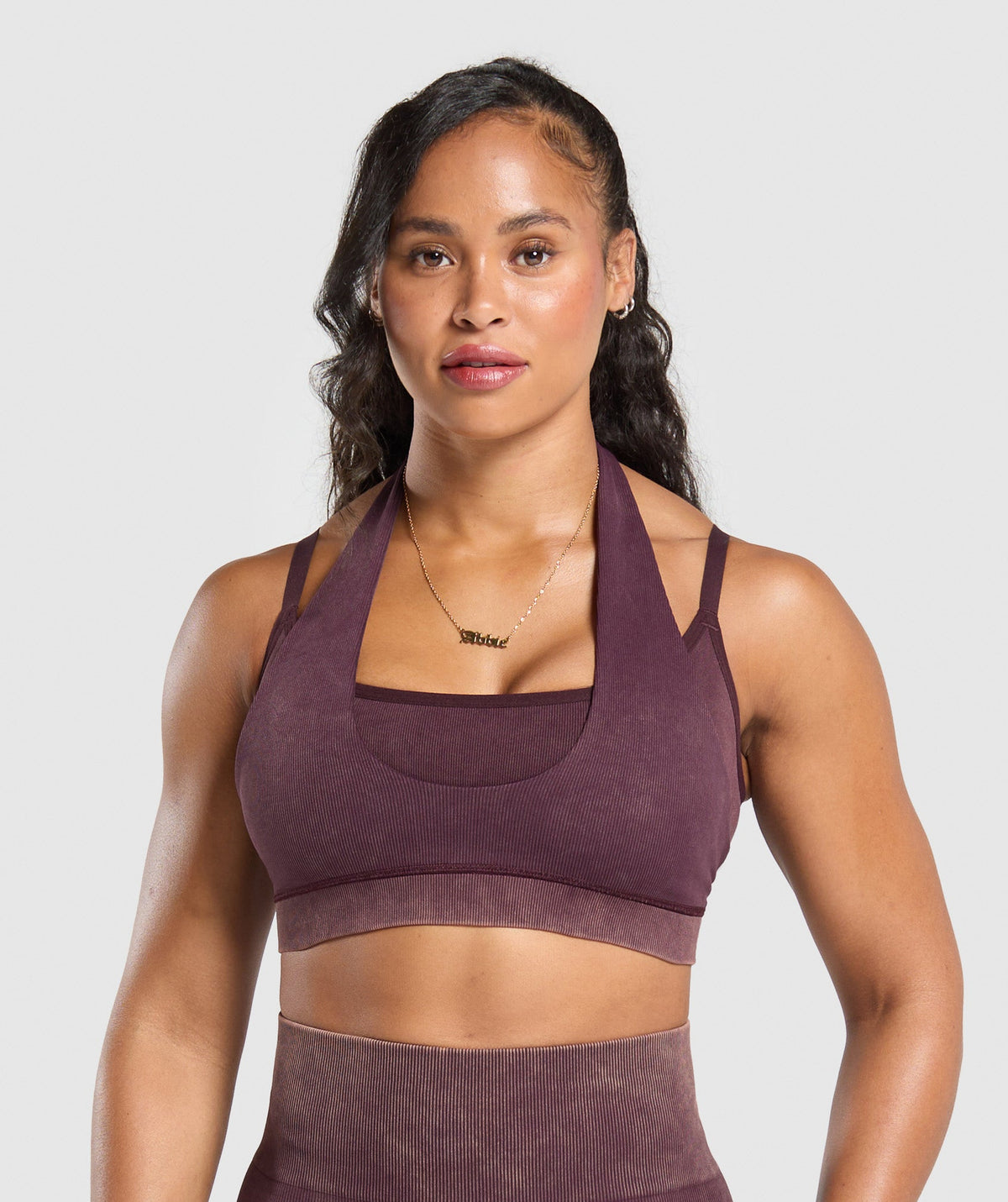 Gains Seamless Bralette - Depth Purple