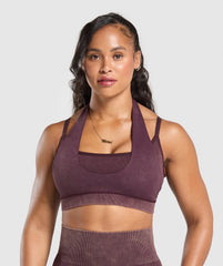 Gains Seamless Bralette - Depth Purple