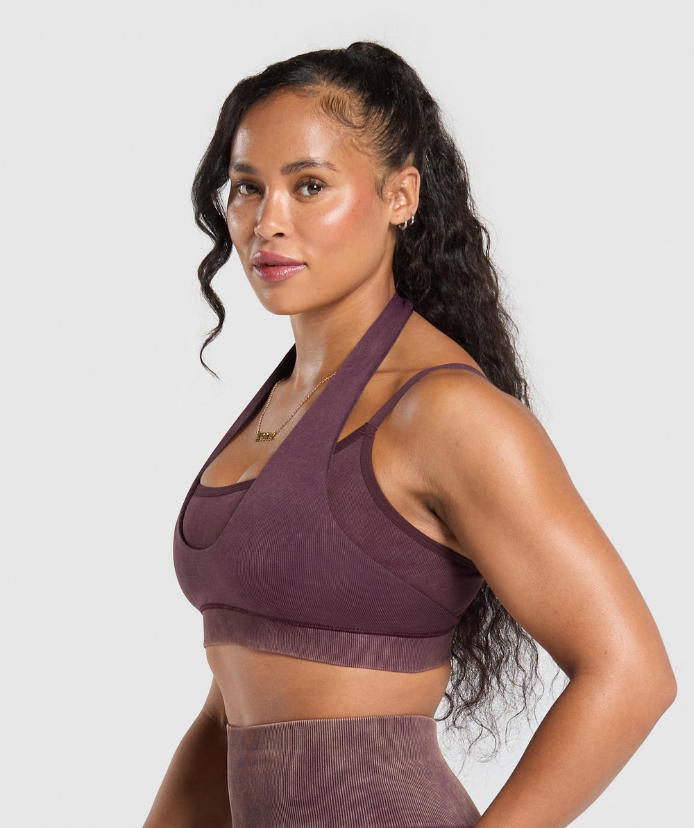 Gains Seamless Bralette - Depth Purple