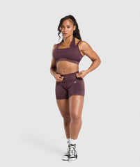 Gains Seamless Bralette - Depth Purple