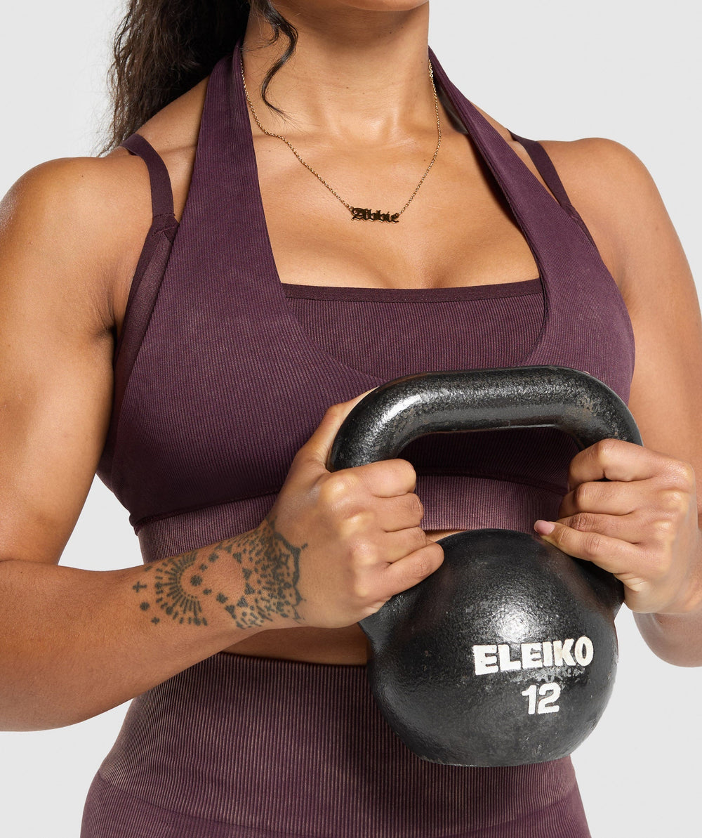 Gains Seamless Bralette - Depth Purple