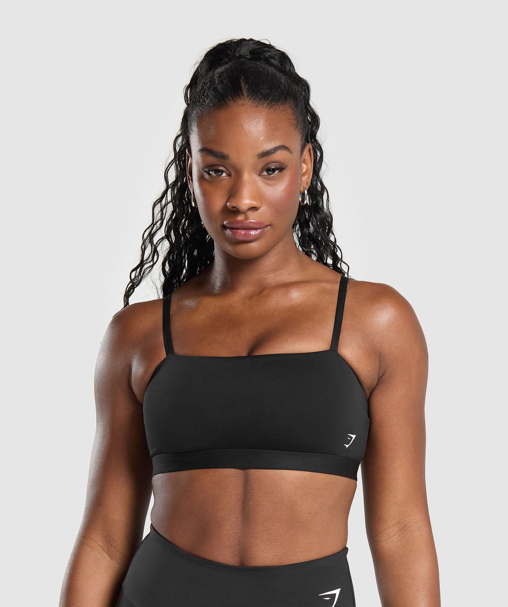 Cut Out Bandeau - Black