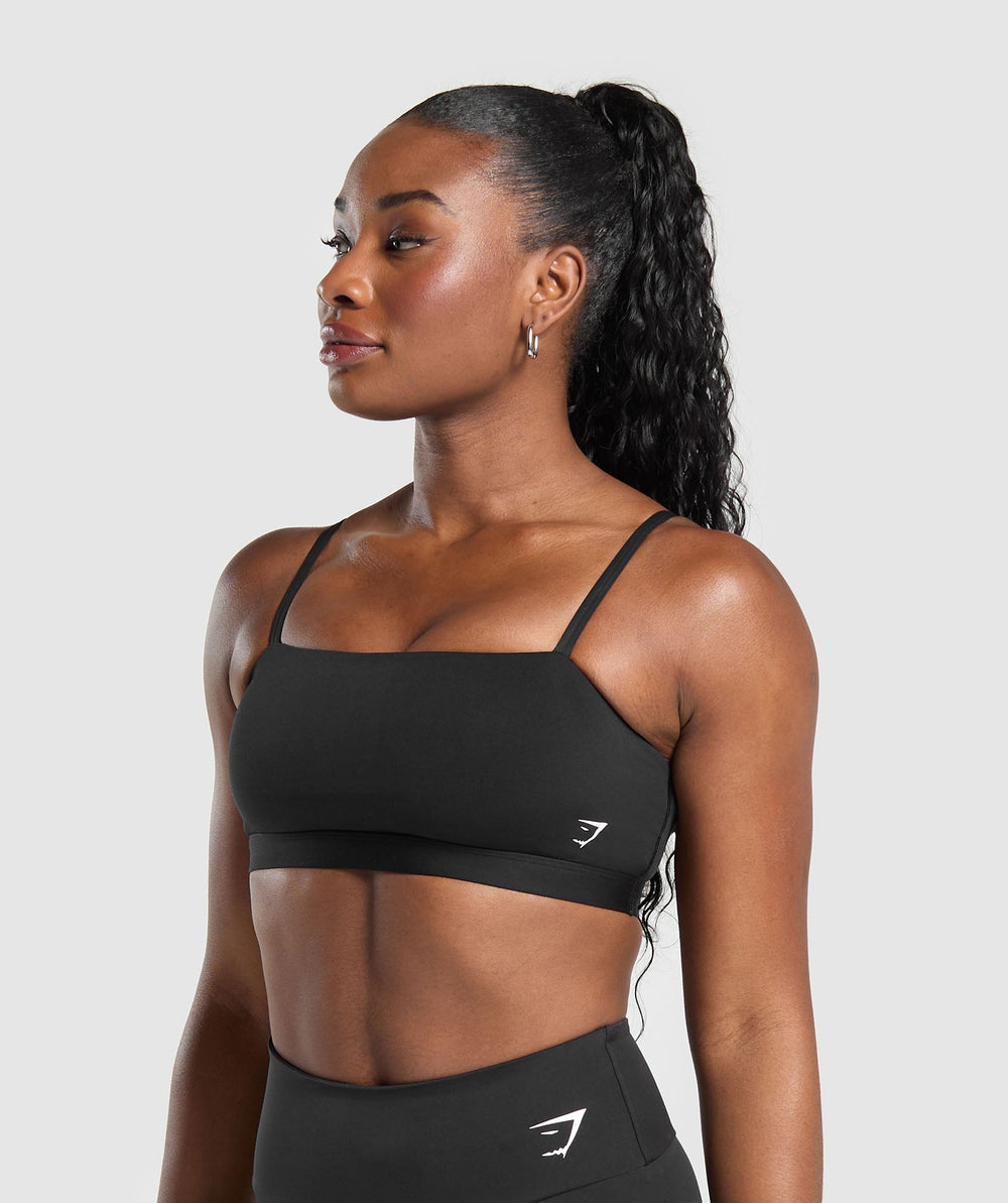 Cut Out Bandeau - Black