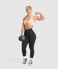 Adapt Safari Seamless Bralette - Ecru White/Cream Beige