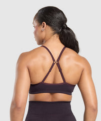 Lift Seamless Sports Bra - Depth Purple/Black Marl