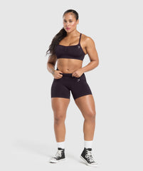 Lift Seamless Sports Bra - Depth Purple/Black Marl