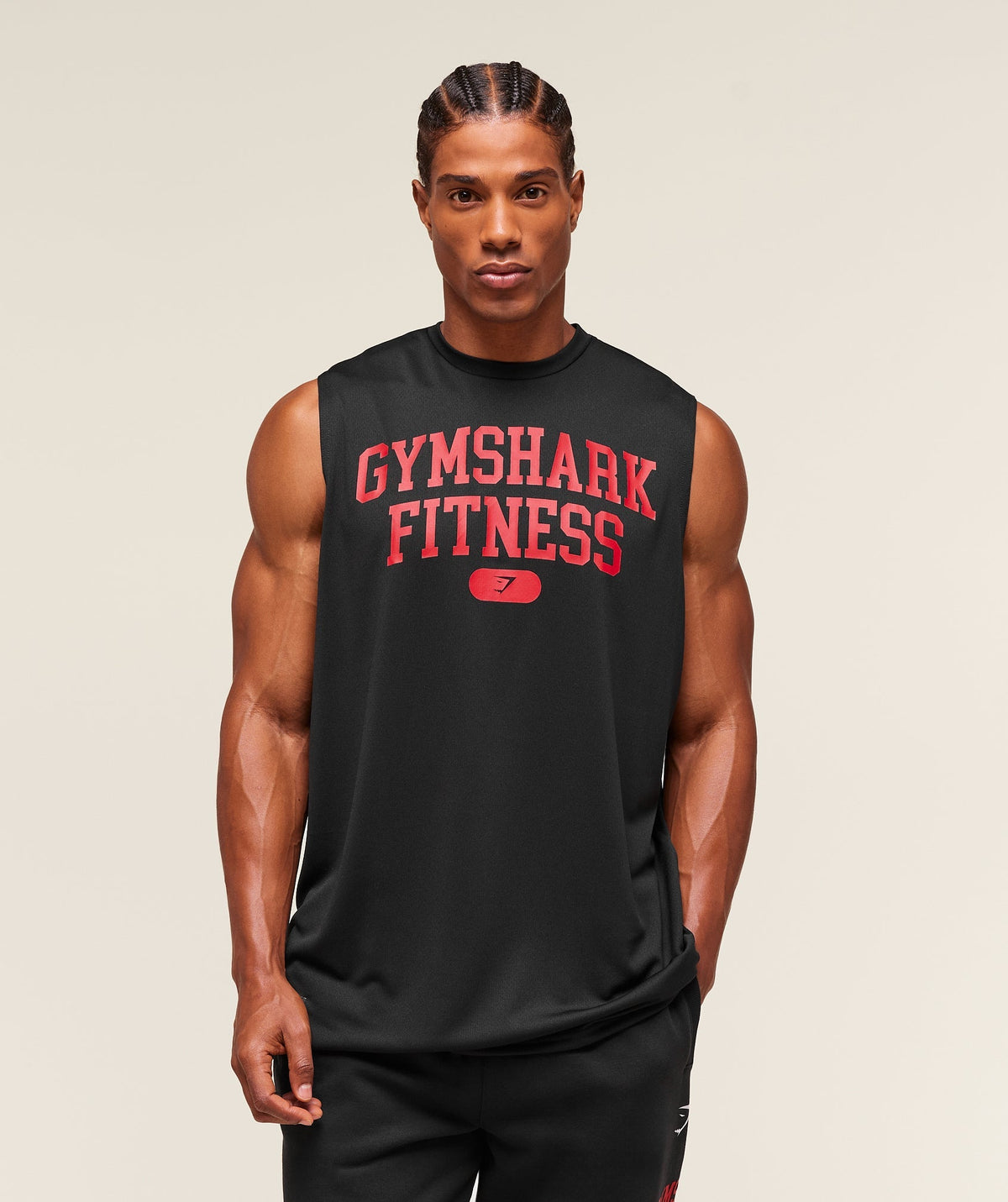 Varsity Tank - Black