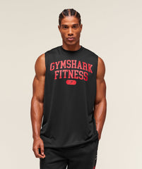 Varsity Tank - Black