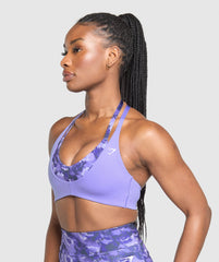Reps T Back Sports Bra - Record Purple/Fresh Lilac