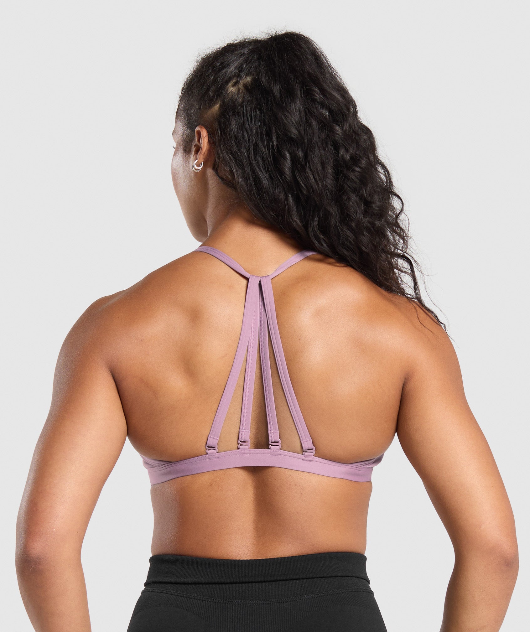 Minimal Sports Bra - Soft Purple