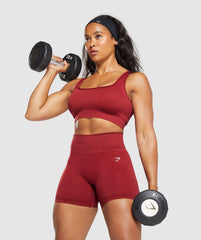 Adapt Fleck Sports Bra - Reps Red/Conditioning Red