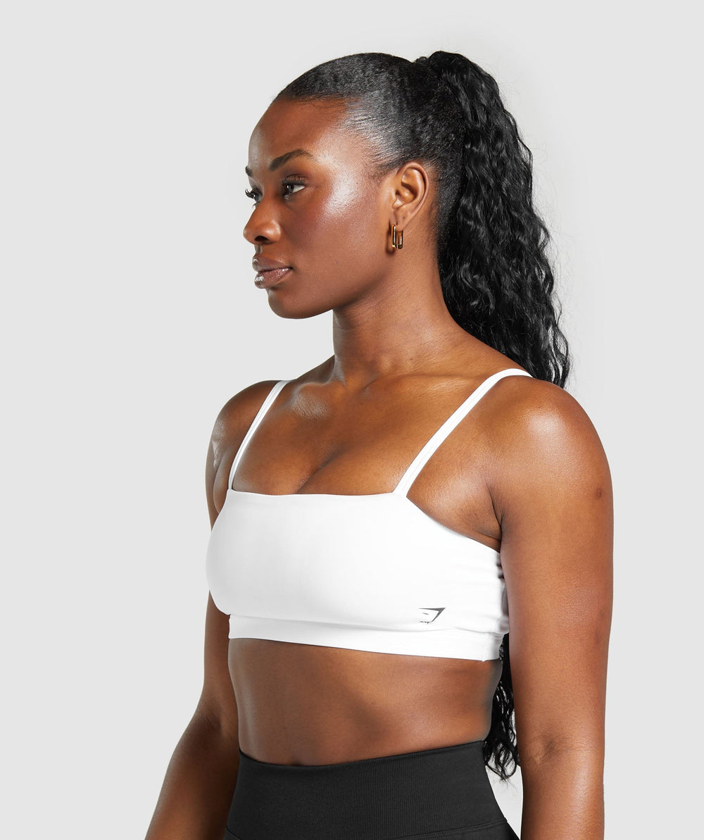 Cut Out Bandeau - White