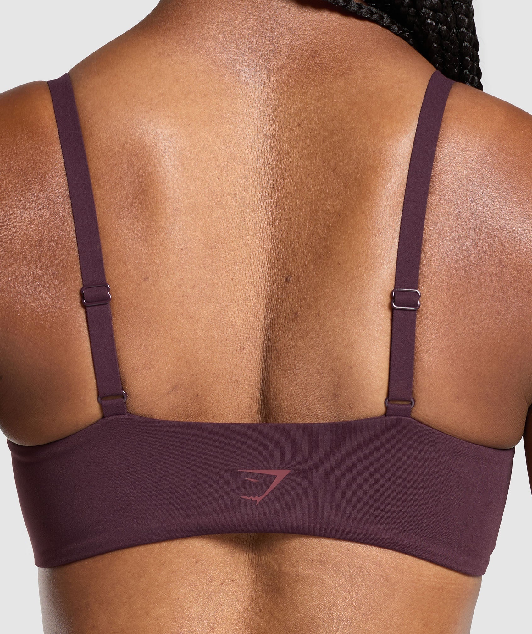Twist Front Bralette - Depth Purple
