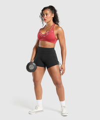 Power x T Back Sports Bra - Varsity Pink