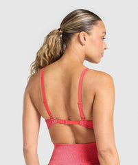 Vital Sports Bra - Coral Red Marl