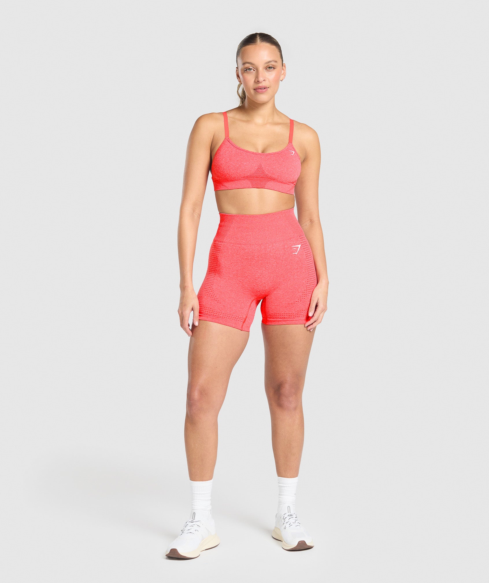 Vital Sports Bra - Coral Red Marl