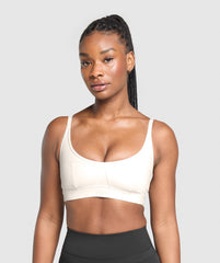 Superset Sports Bra - Soft White