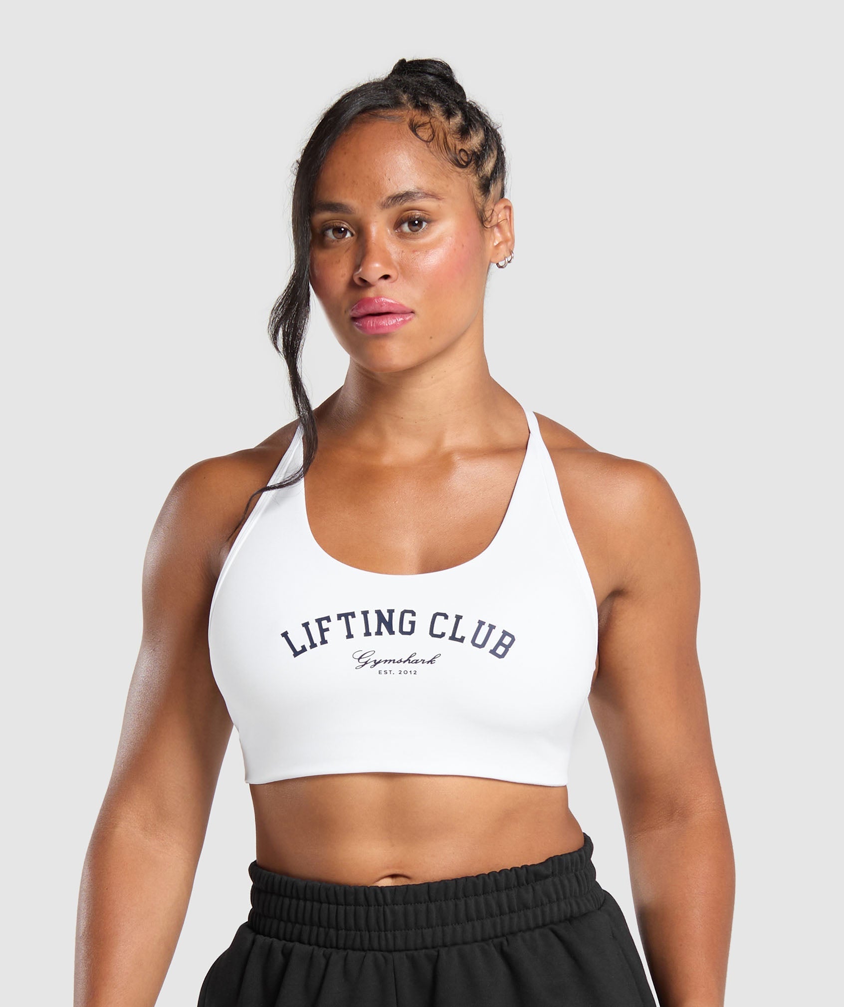 Lifting Club Retro Bra - White