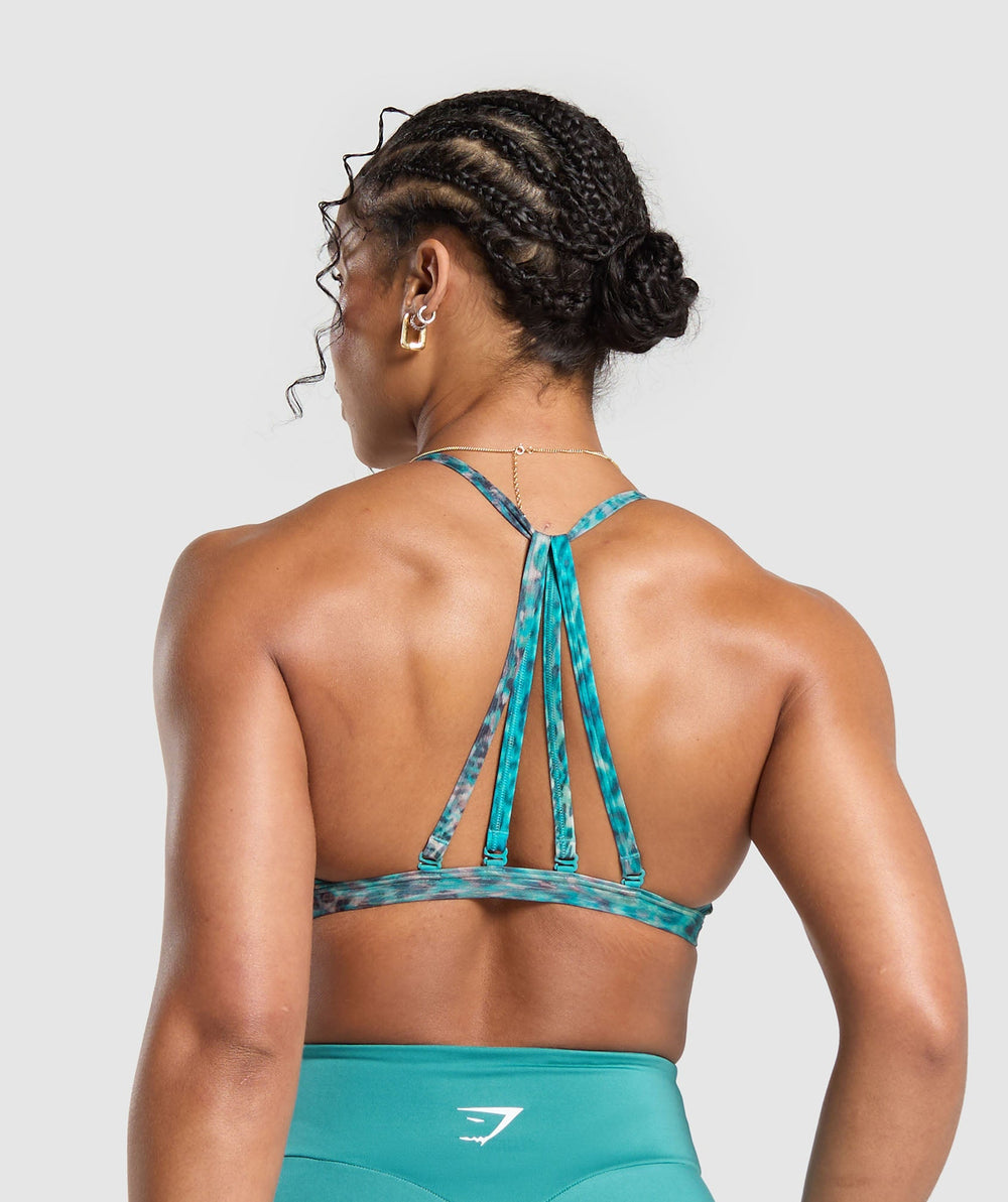 Power X Minimal Sports Bra - Bondi Teal