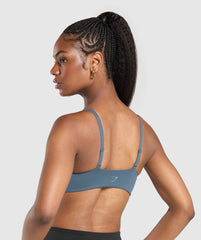 Twist Front Bralette - Cargo Blue