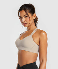 Apex Limit Sports Bra - Stone Pink