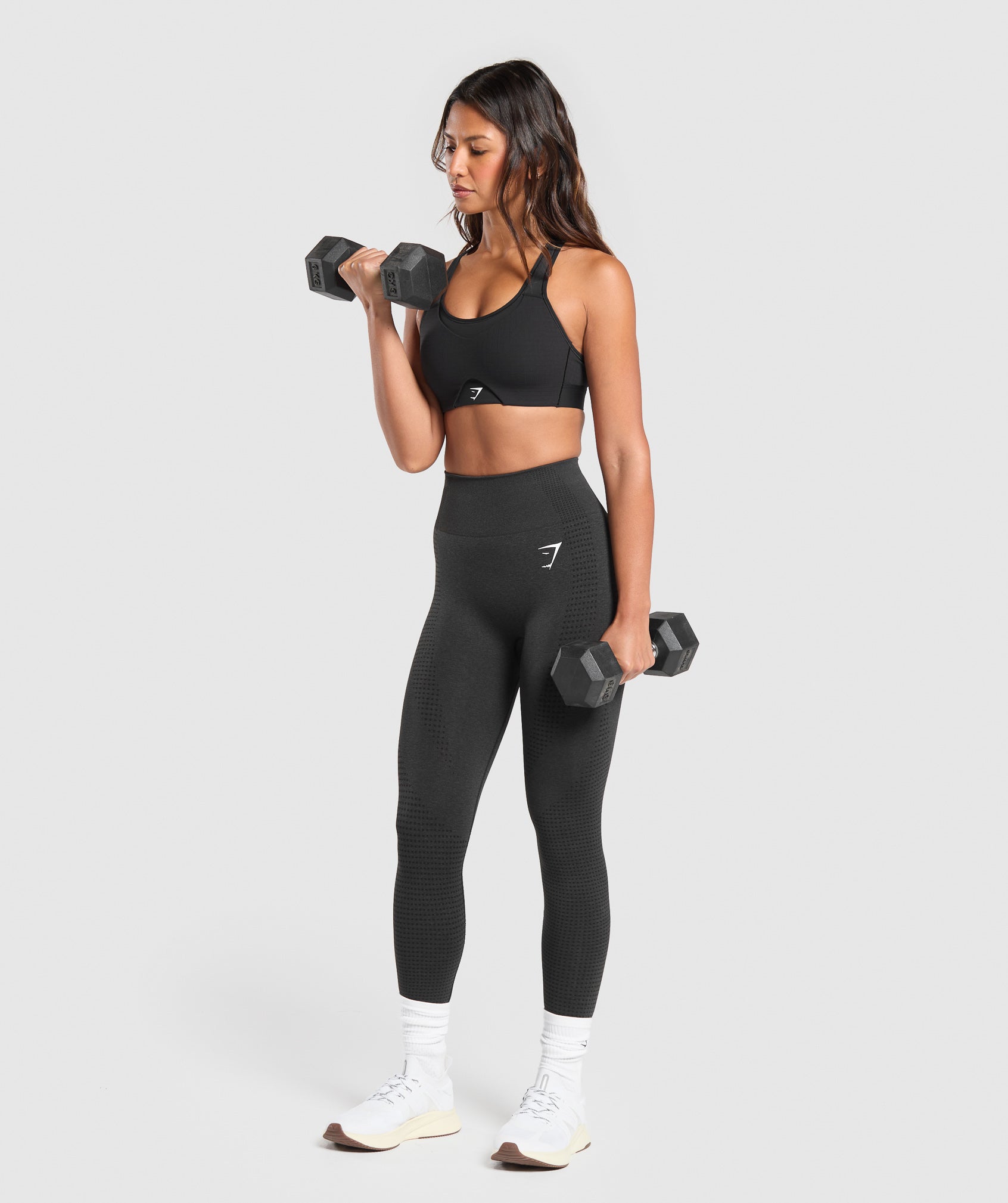 Hybrid Sports Bra - Black