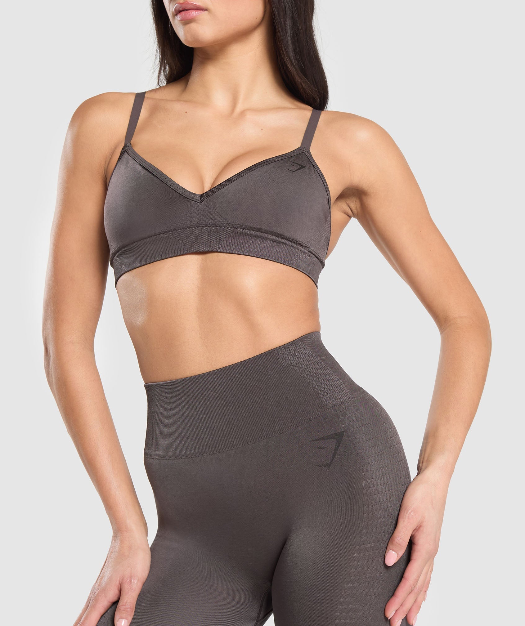 Vital Shine Limited Edition Sports Bra - Greyed Purple