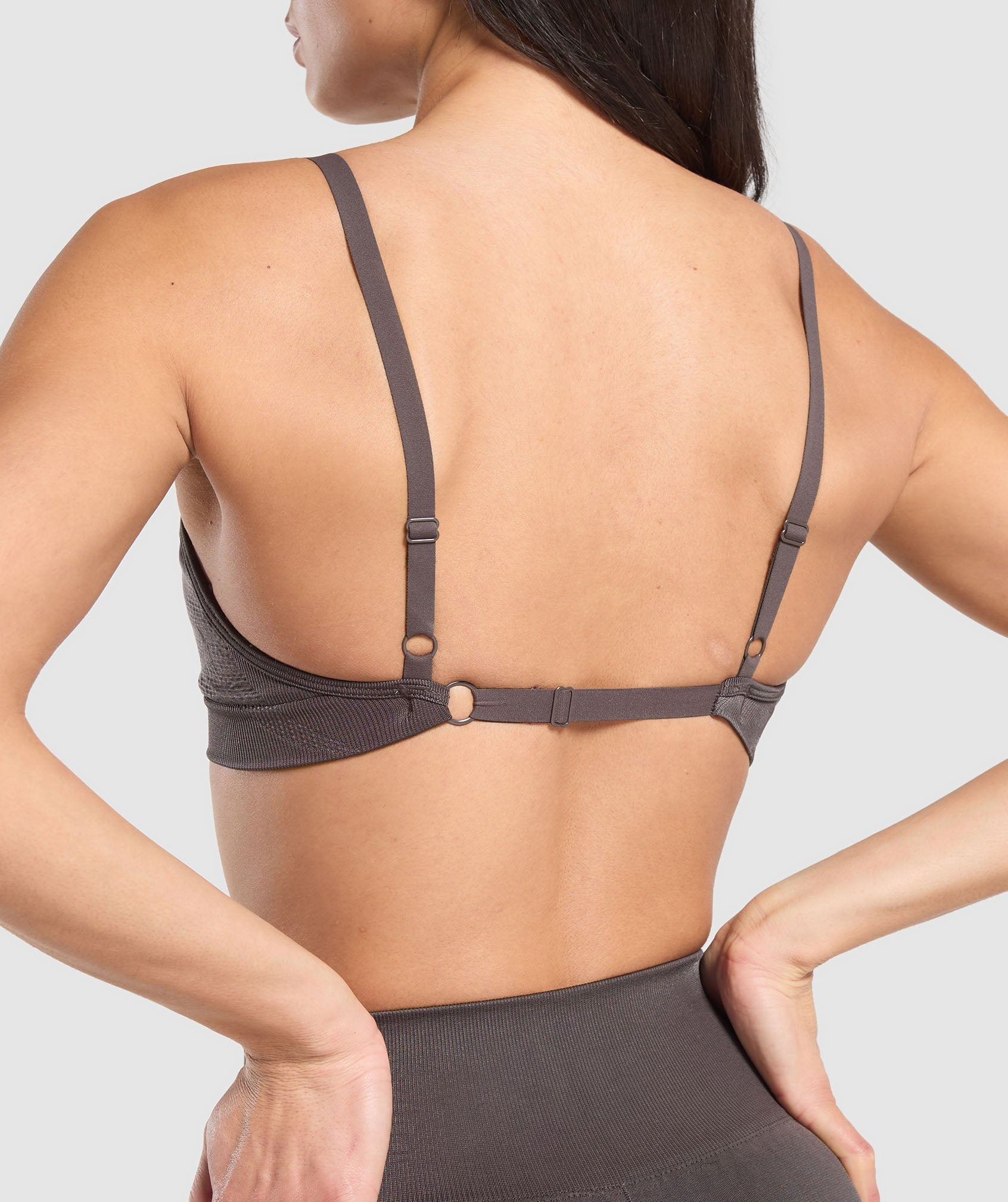 Vital Shine Limited Edition Sports Bra - Greyed Purple
