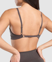Vital Shine Limited Edition Sports Bra - Greyed Purple