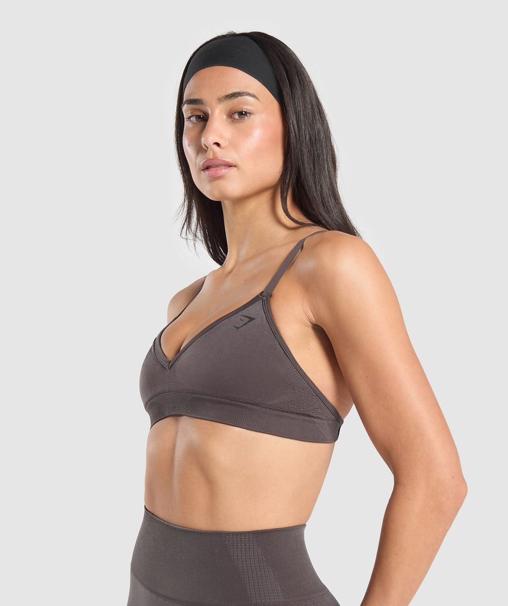 Vital Shine Limited Edition Sports Bra - Greyed Purple