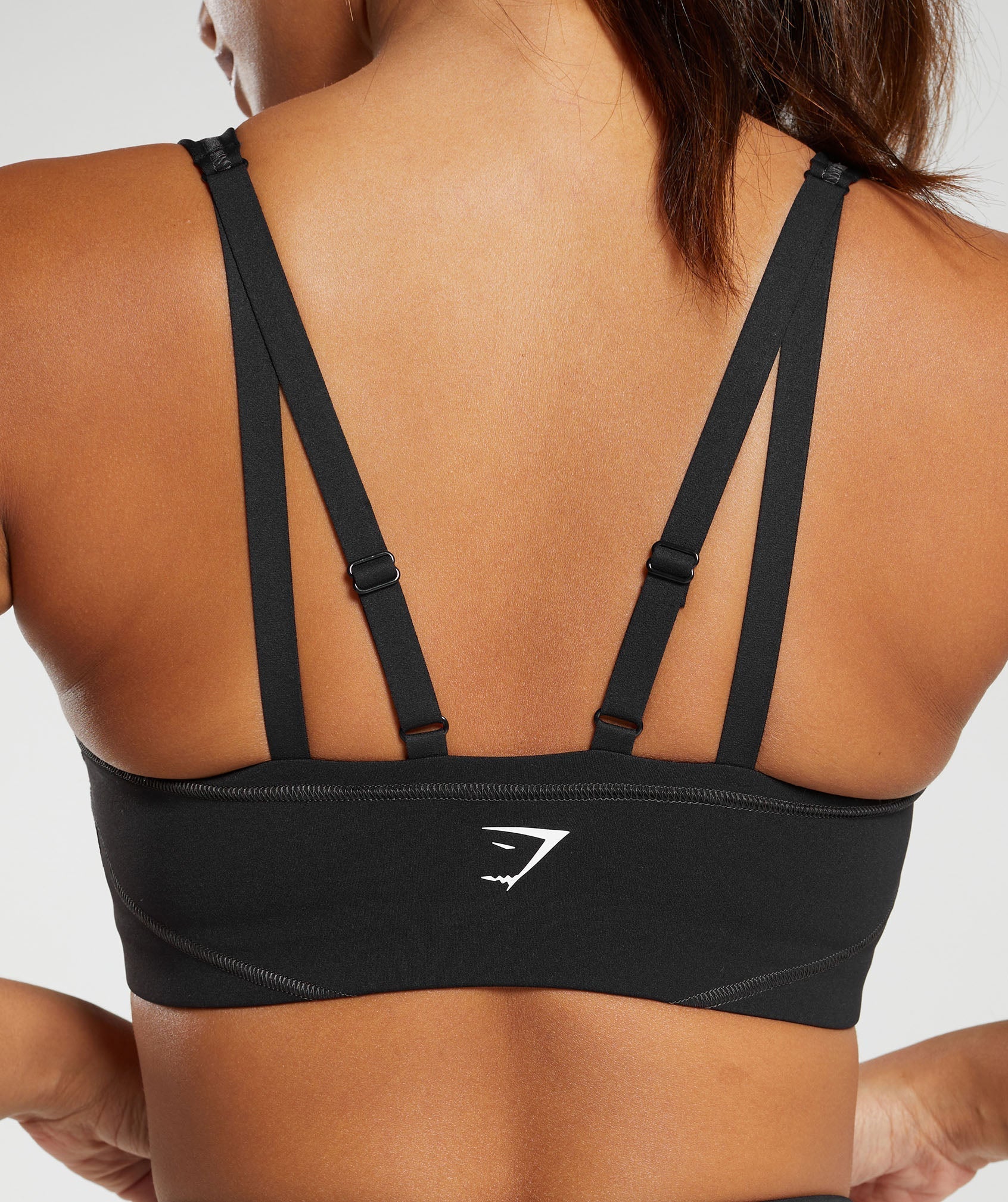 Stitch Feature Sports Bra - Black