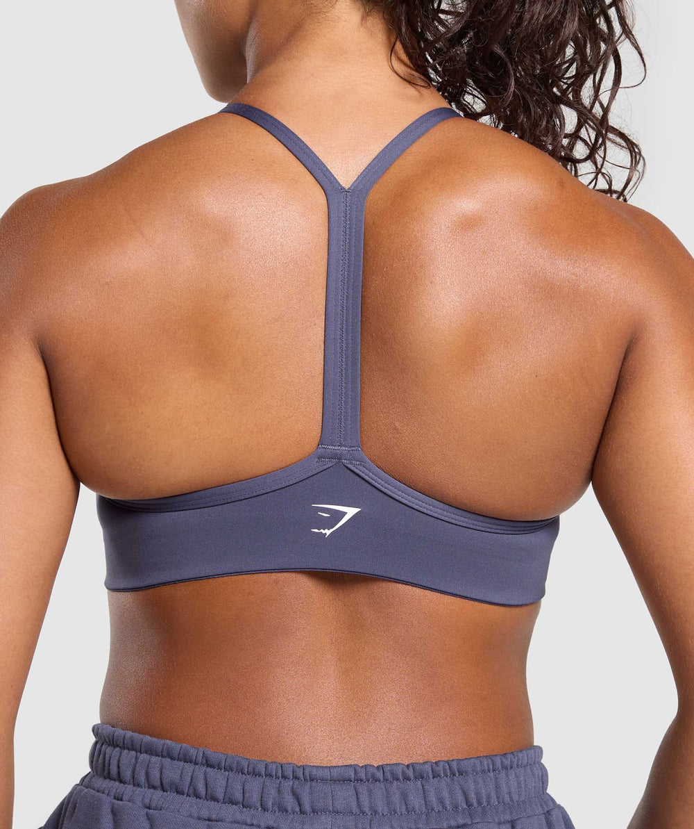 Strength Department Graphic Sports Bra - Weighted Purple