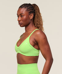 Energised Seamless Sports Bra - Energy Gelato Green