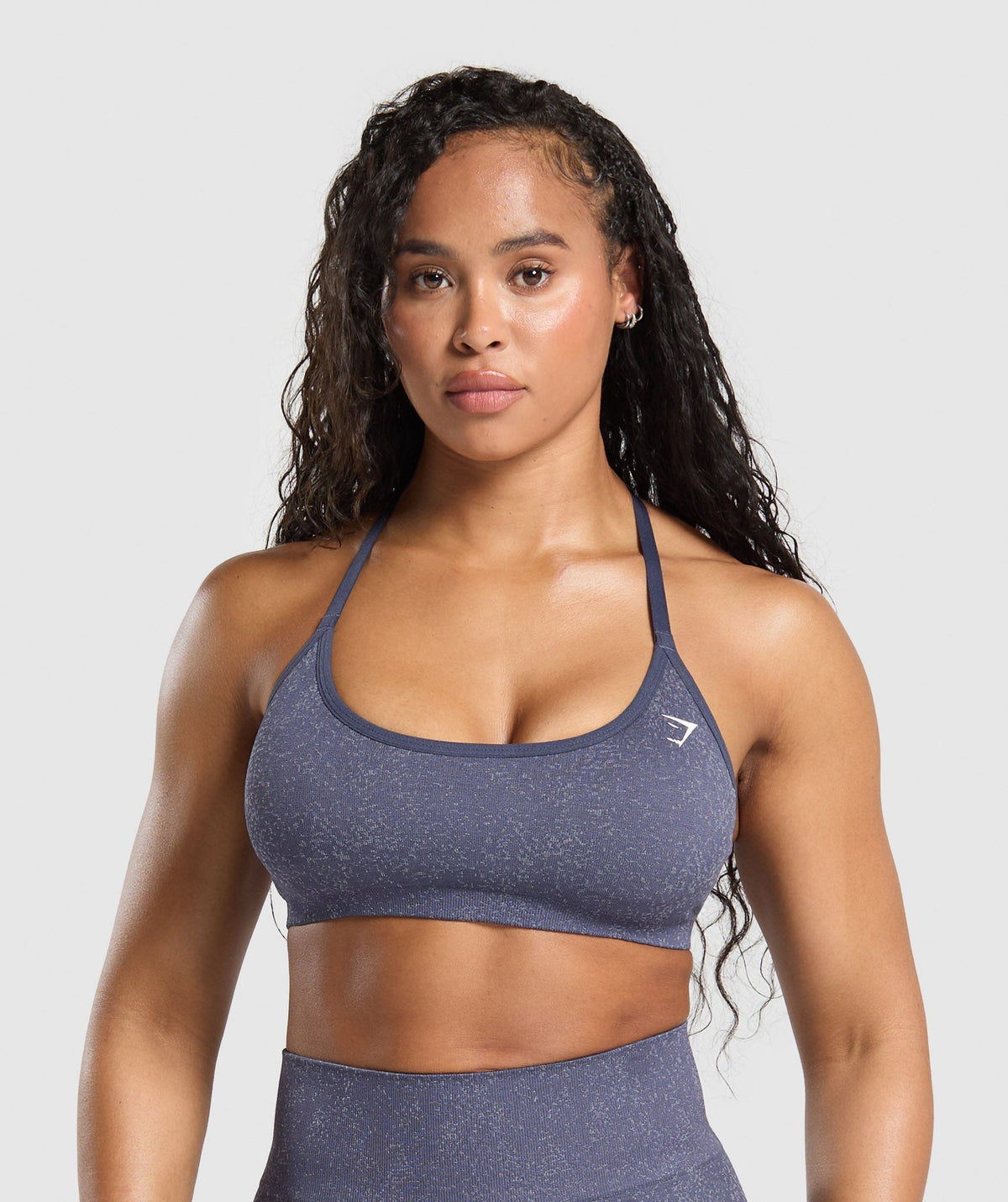 Adapt Fleck T-Back Bra - Weighted Purple/Metal Purple