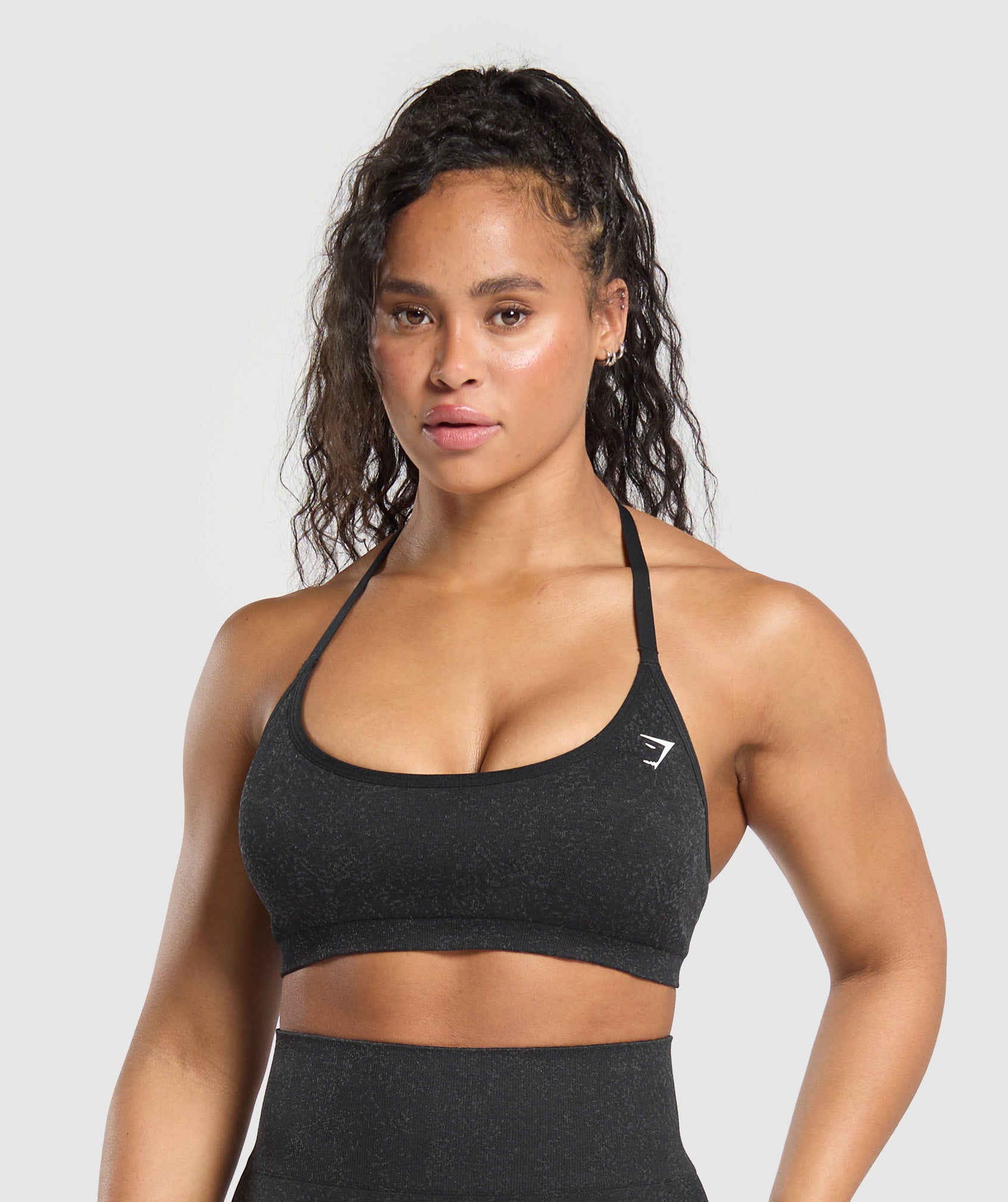 Adapt Fleck T-Back Bra - Black