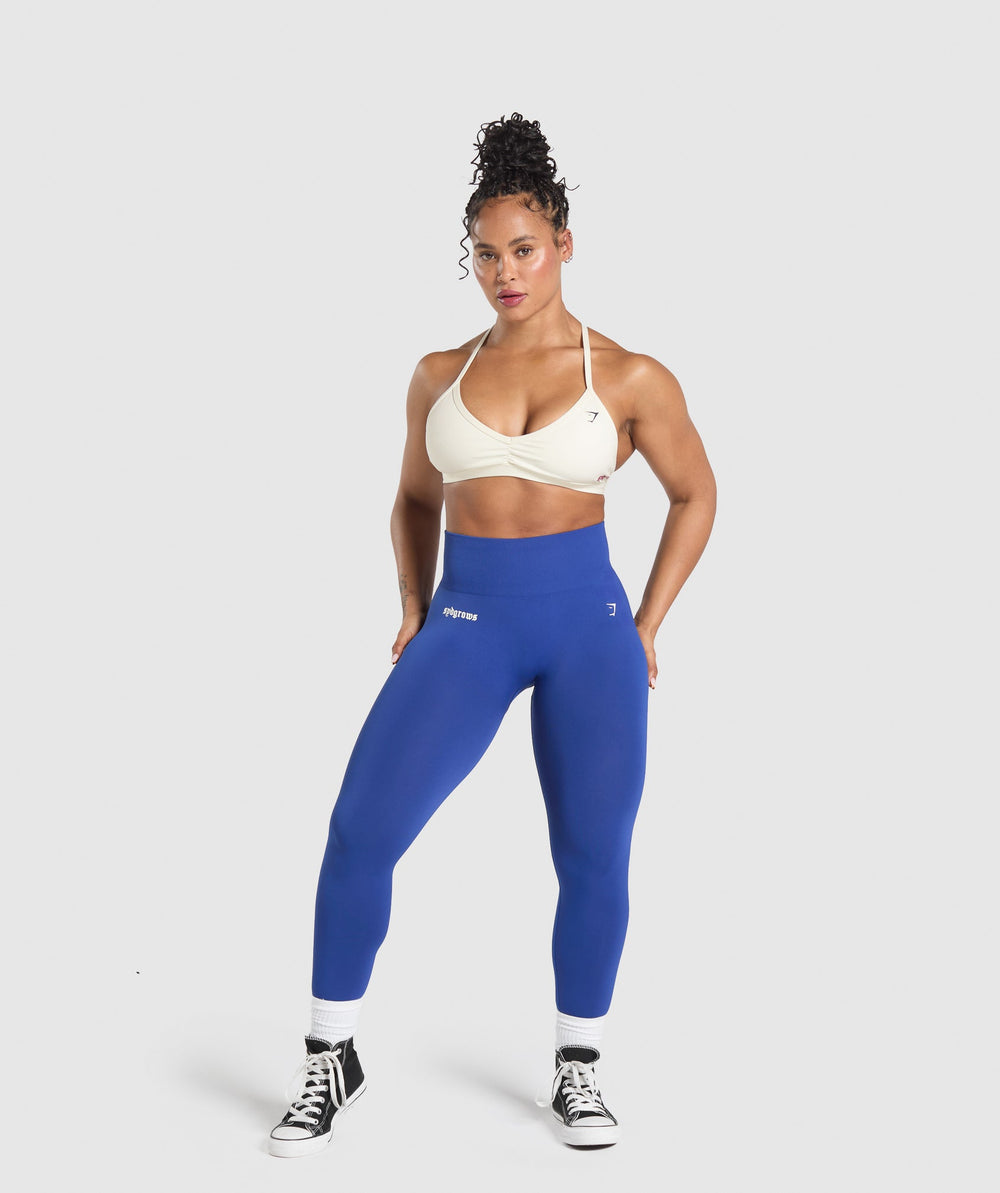Syd Grows Minimal Sports Bra - Soft White