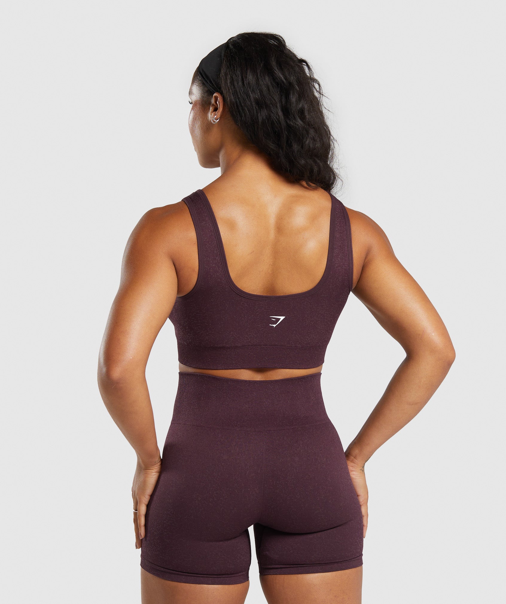 Adapt Fleck Sports Bra - Depth Purple/ Steel Purple