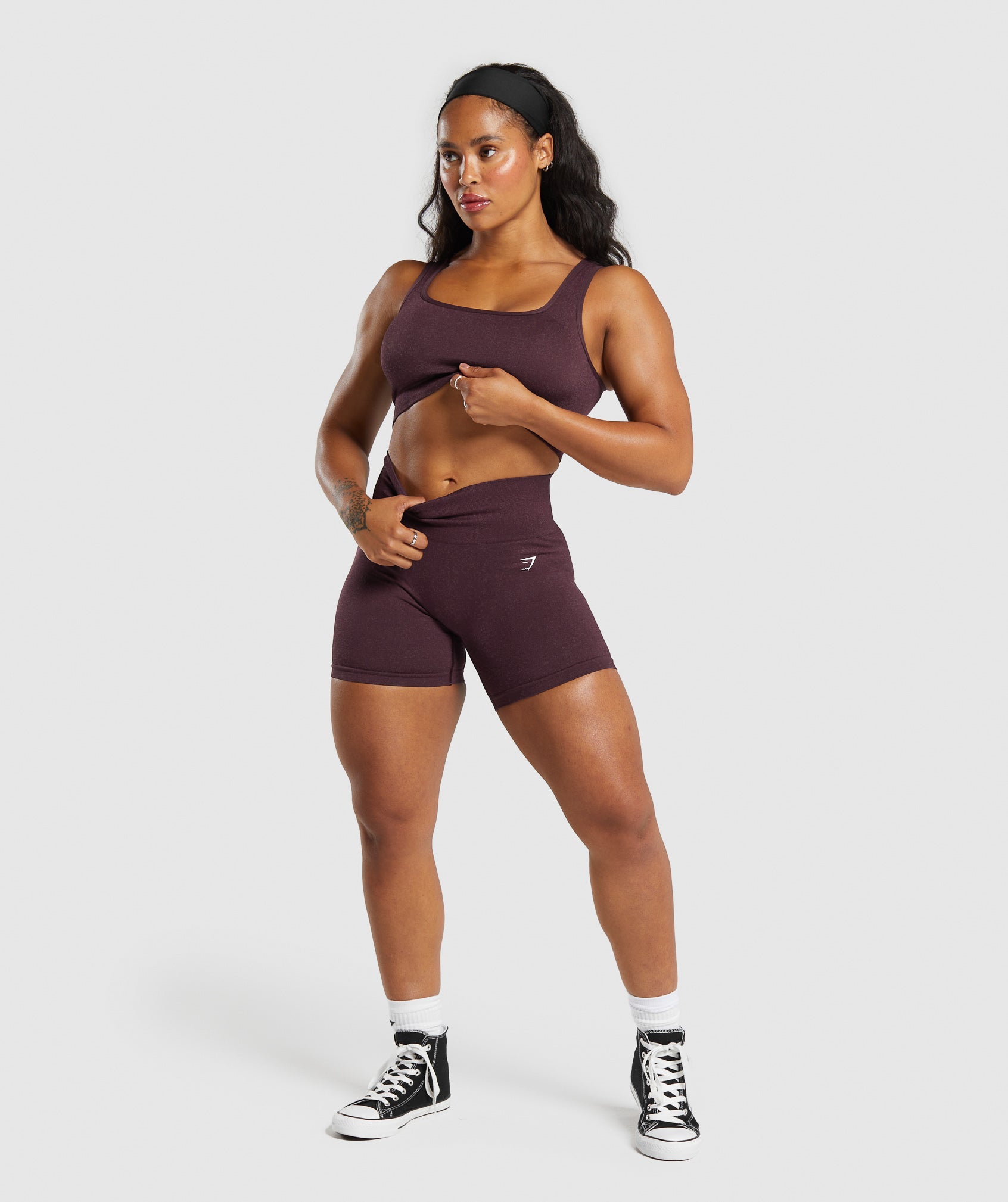 Adapt Fleck Sports Bra - Depth Purple/ Steel Purple