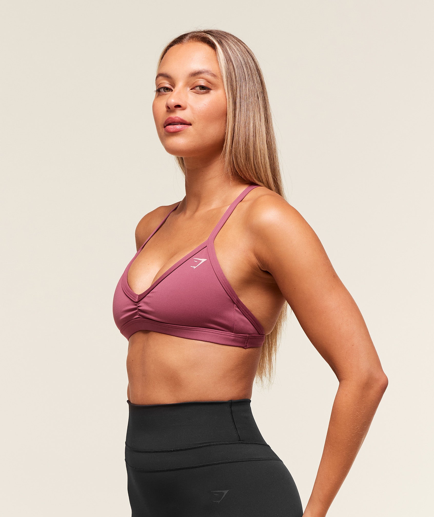 Minimal Sports Bra - Reset Pink
