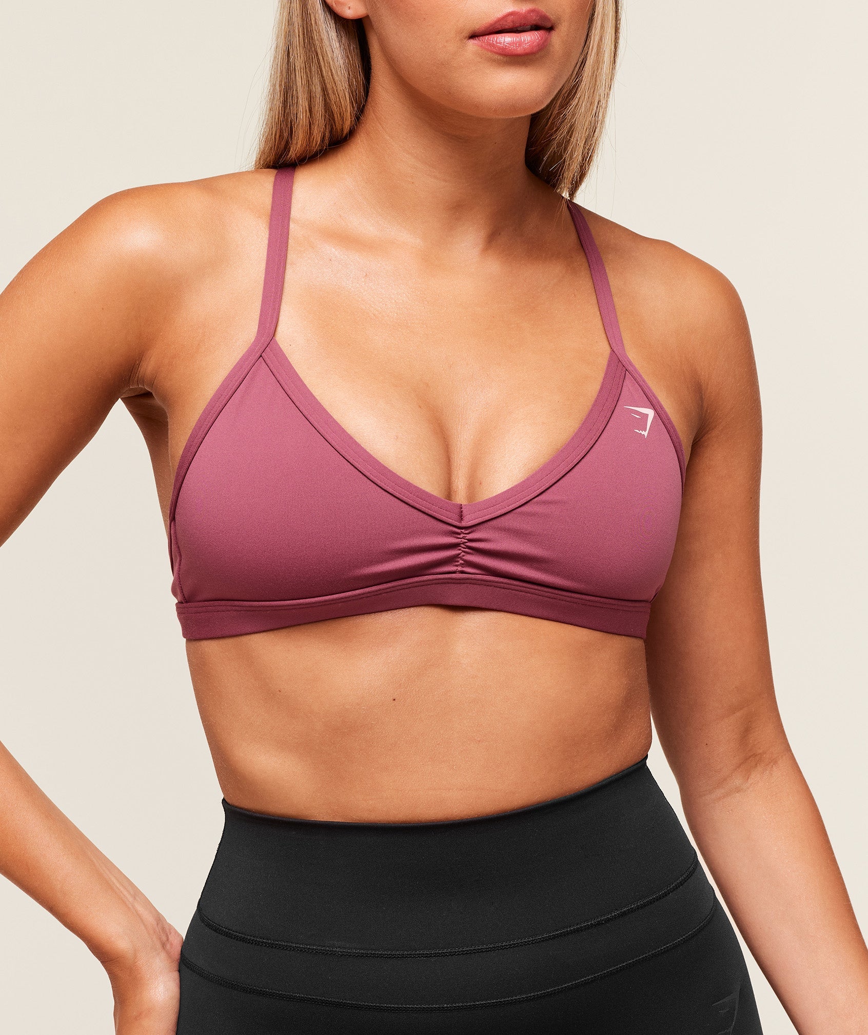 Minimal Sports Bra - Reset Pink