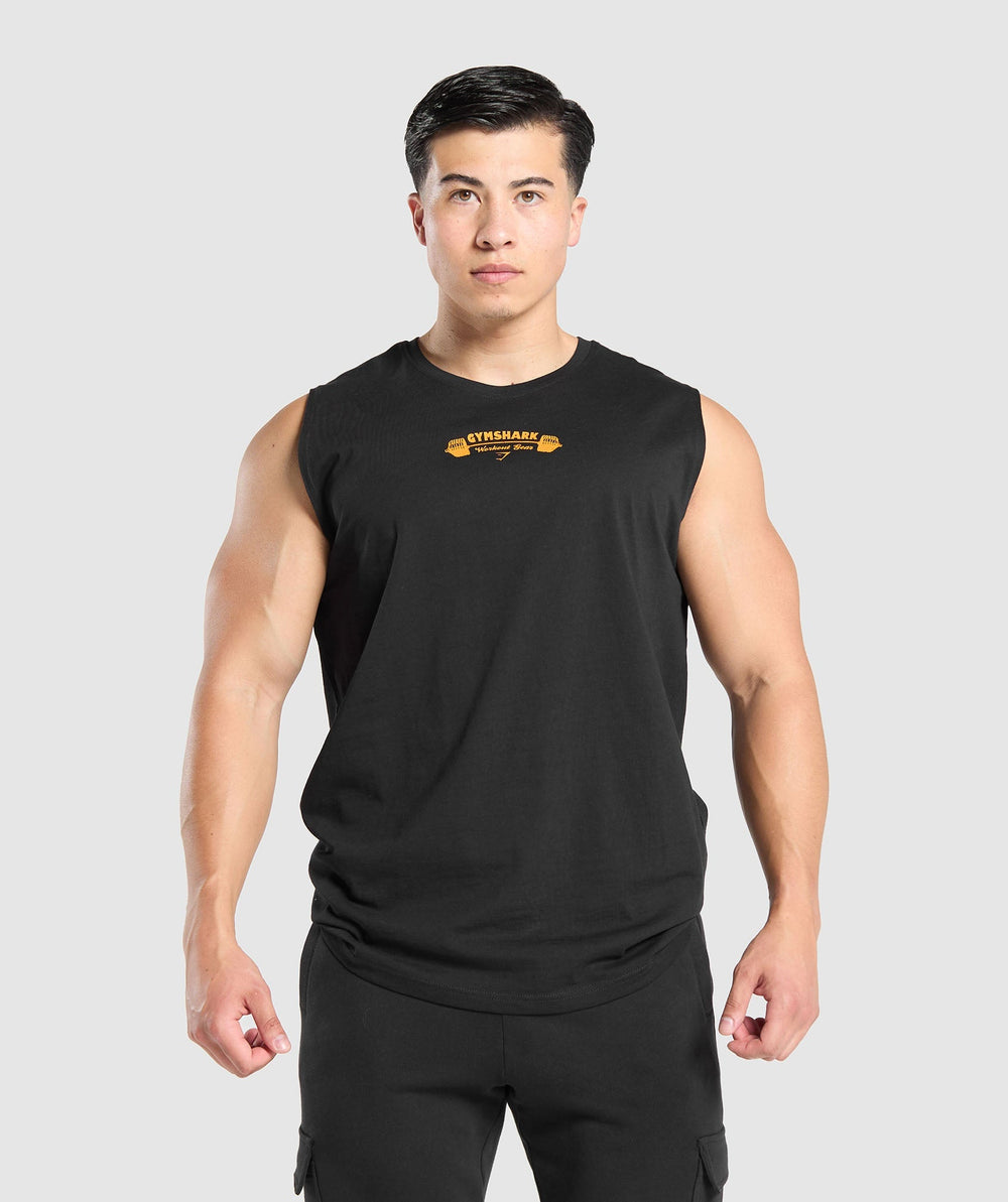 Workout Gear Tank - Black